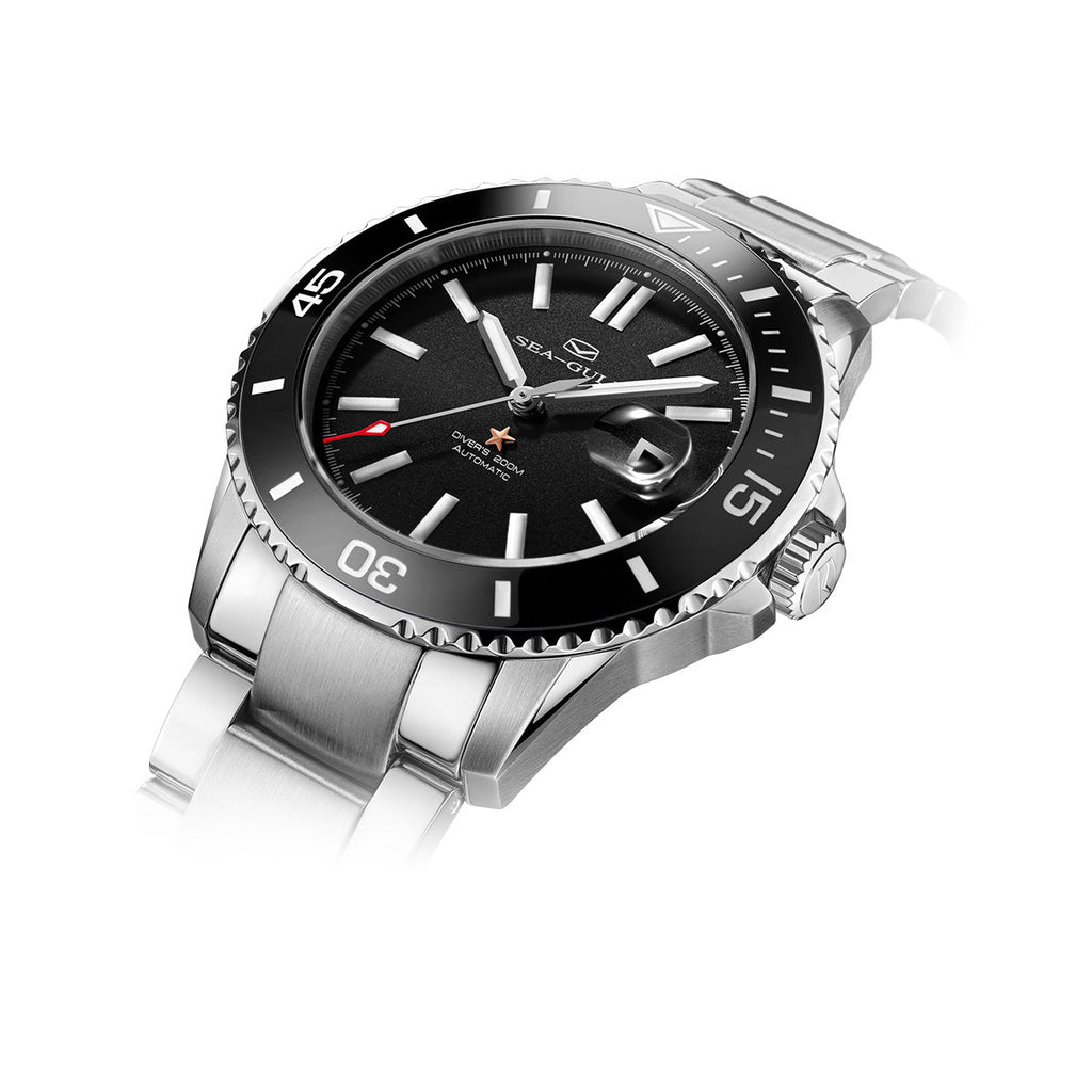 Ocean Series 200m Waterproof Ceramic Bezel Dive Watch 44mm
