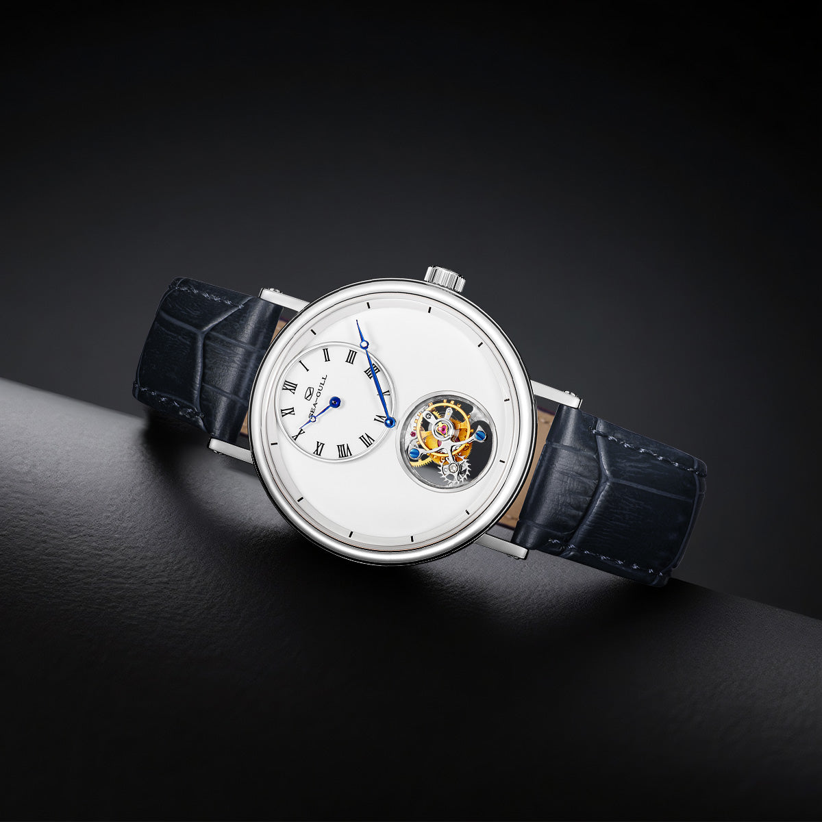 Artisan Heritage Series Master Craftsman Enamel Dial Regulator Layout Eccentric Tourbillon 39mm