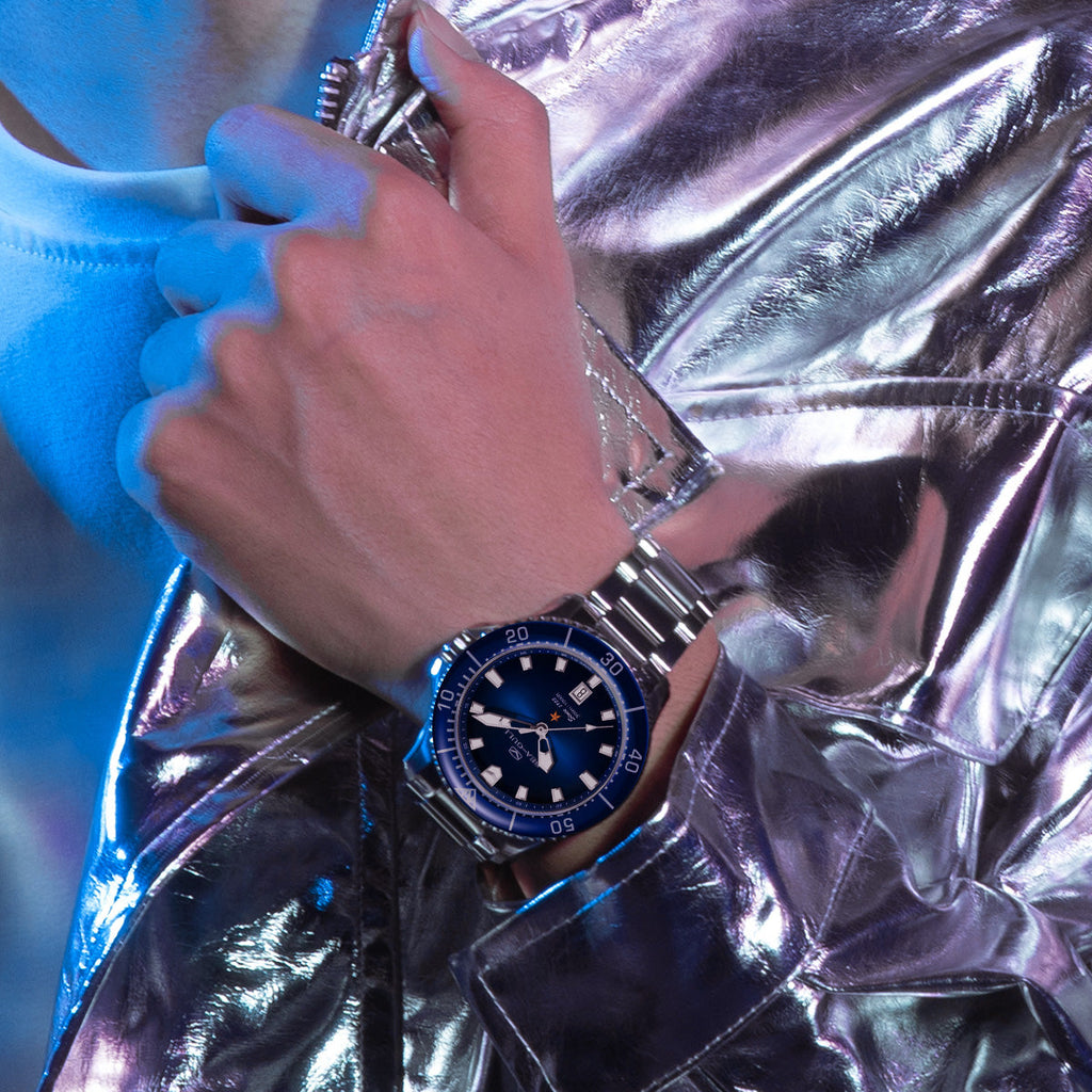 Ocean Series Pro 300m Waterproof Diving Watch 44mm