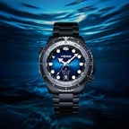 Ocean Series Ultra 1000m Waterproof Helium Valve Design Integrated Rotating Bezel Diving Watch 45mm