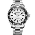 Ocean Series 100m Waterproof Rolling Panda Diver Watch 44.5mm