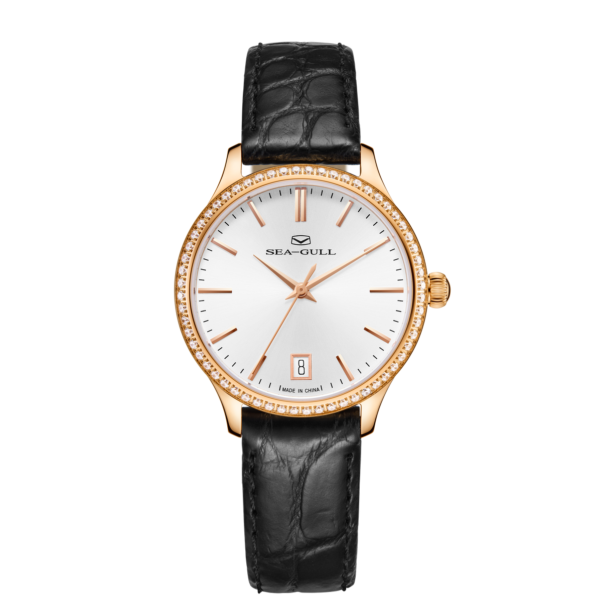 Couple Dress Watch 18K Gold Case Bezel Watch 40mm/34mm