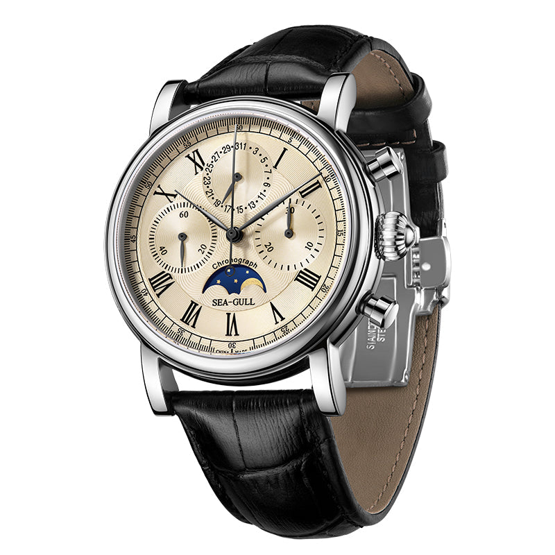 Extraordinary Series Multifunction Moon Phase Chronograph 41mm