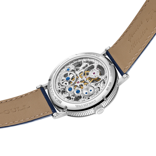 Artisan Heritage Series Skeleton Vine-Patterned Dial Eccentric Axis Tourbillon 39mm