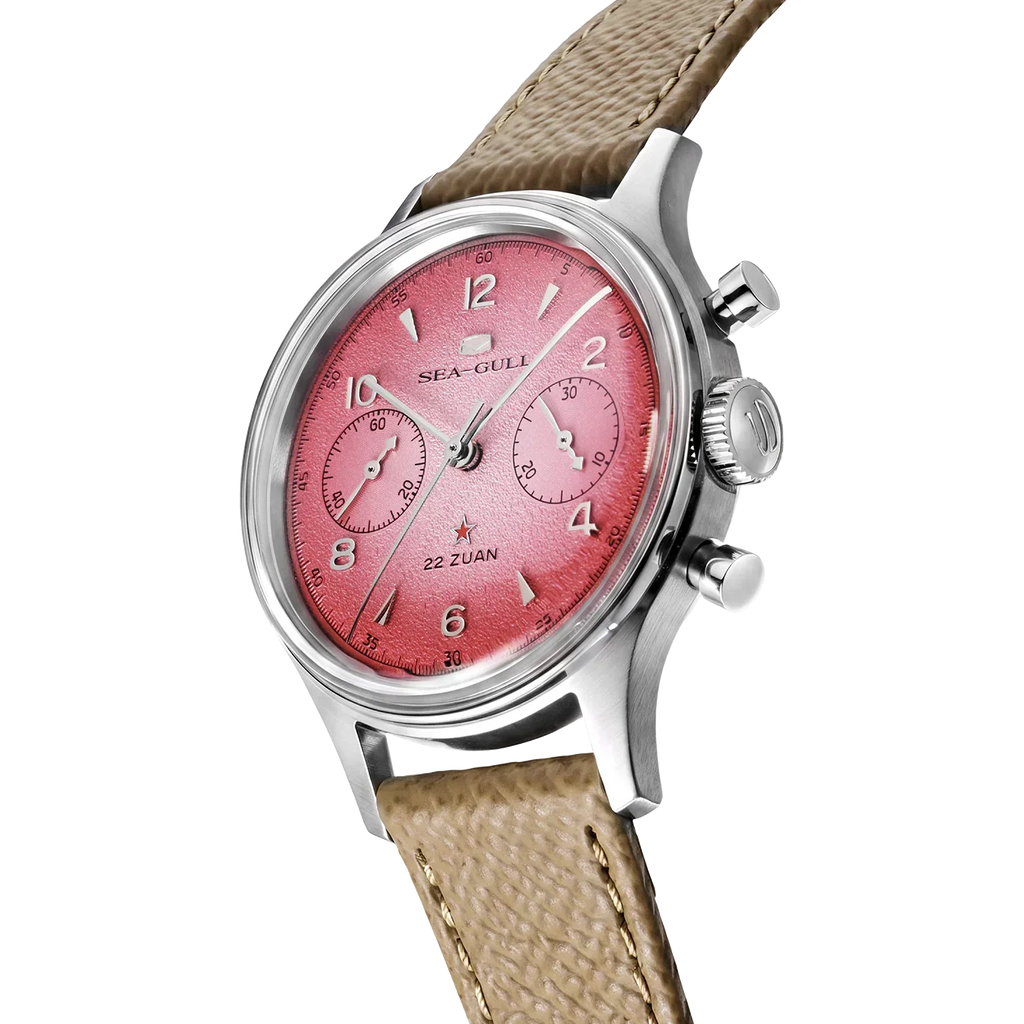 Seagull 1963 Aurora Edition Chronograph Watch 37.3mm