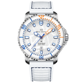Ocean Series Pro Special Edition 300m Waterproof Titanium Alloy Case Ice-textured Dial Diving Watch 43mm
