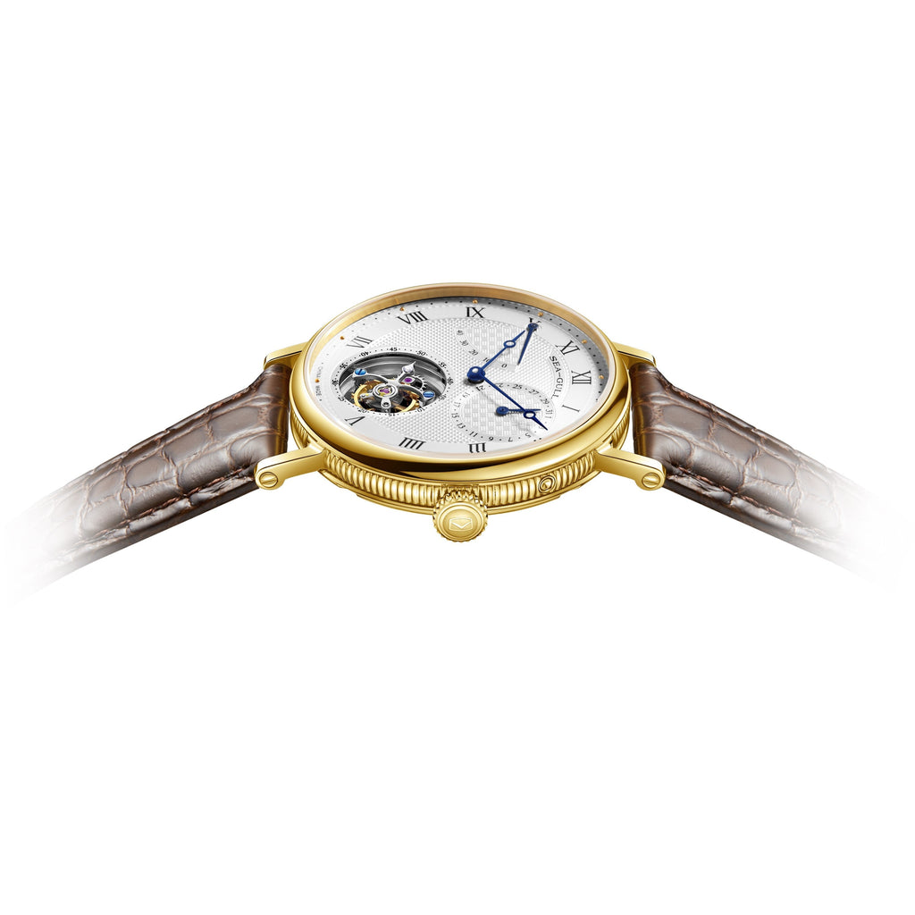 Heritage Series Tourbillon Watch Power Indicator Calendar 41mm