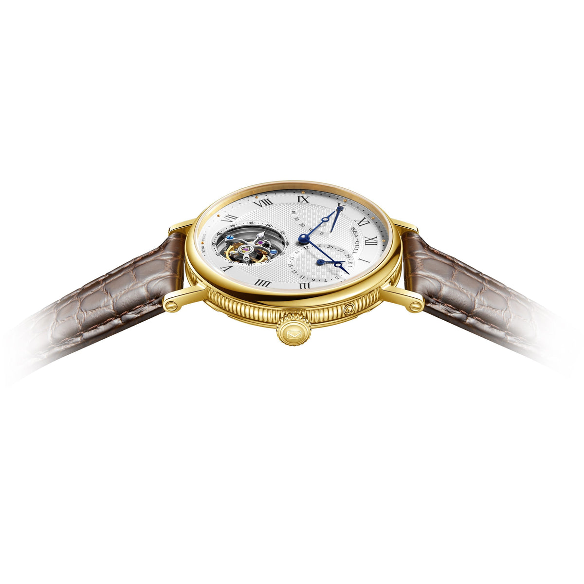 Heritage Series Tourbillon Watch Power Indicator Calendar 41mm