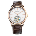 Heritage Series Off-center Tourbillon Watch Transparent Caseback 41mm