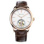 Heritage Series Off-center Tourbillon Watch Transparent Caseback 41mm