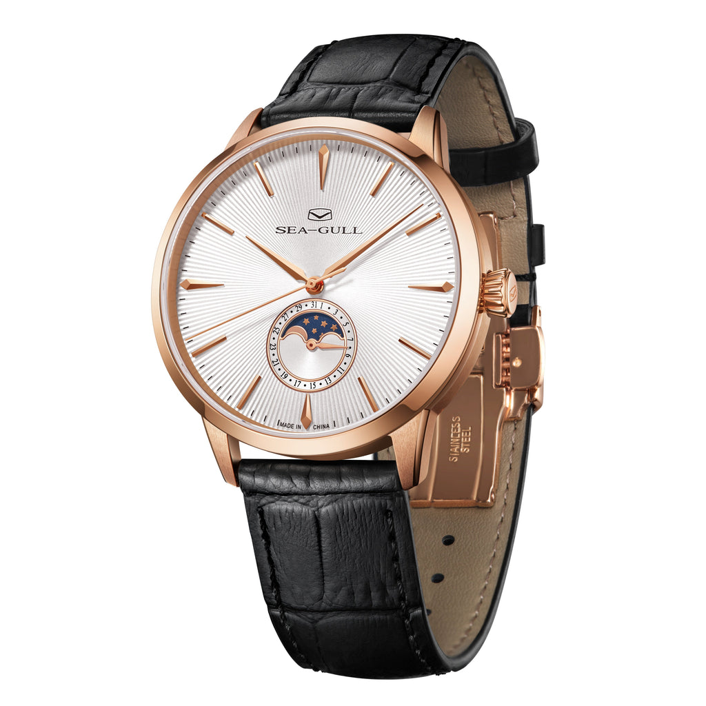 Extraordinary Series Moon Phase Dress Watch 40mm