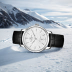 Extraordinary Series Snowflake Dial Ultra-thin Dress Watch 40mm
