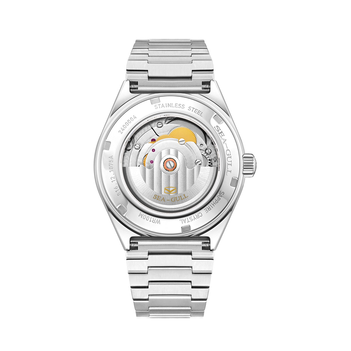 Ancient Cloud Motif Dial Date-day Calendar Reissue Automatic Dress Watch 38mm