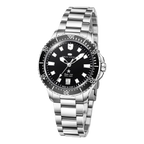 Ocean Series 200m Metallic Gradient Dial Calendar Dive Watch 39mm