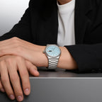 Ancient Cloud Motif Dial Date-day Calendar Reissue Automatic Dress Watch 38mm