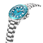 Ocean Series 200m Metallic Gradient Dial Calendar Dive Watch 39mm