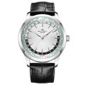 Extraordinary Series World Time Day Night Display GMT Watch 41mm