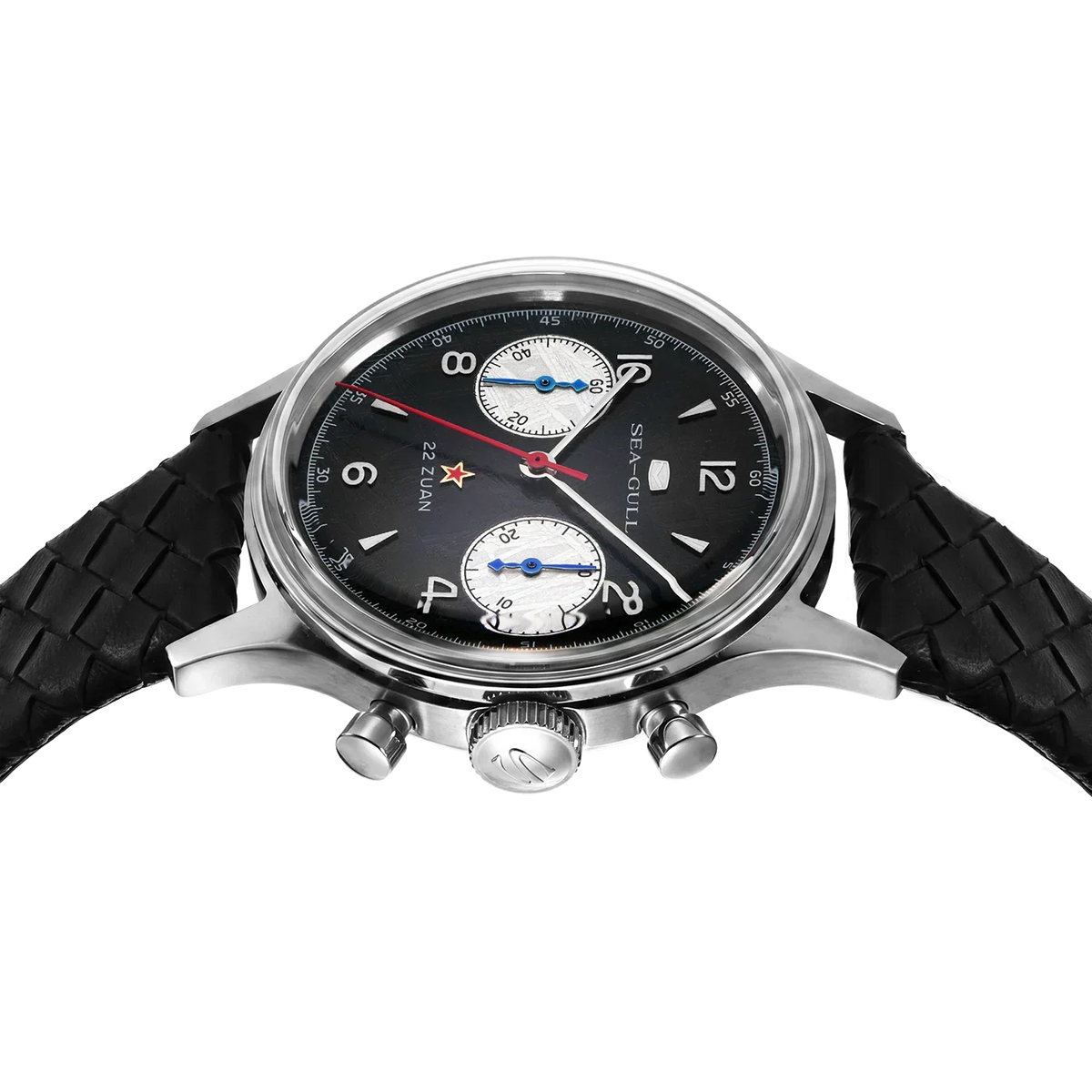 Seagull 1963 Meteorite Chronograph Watch Limited Edition 37.3mm