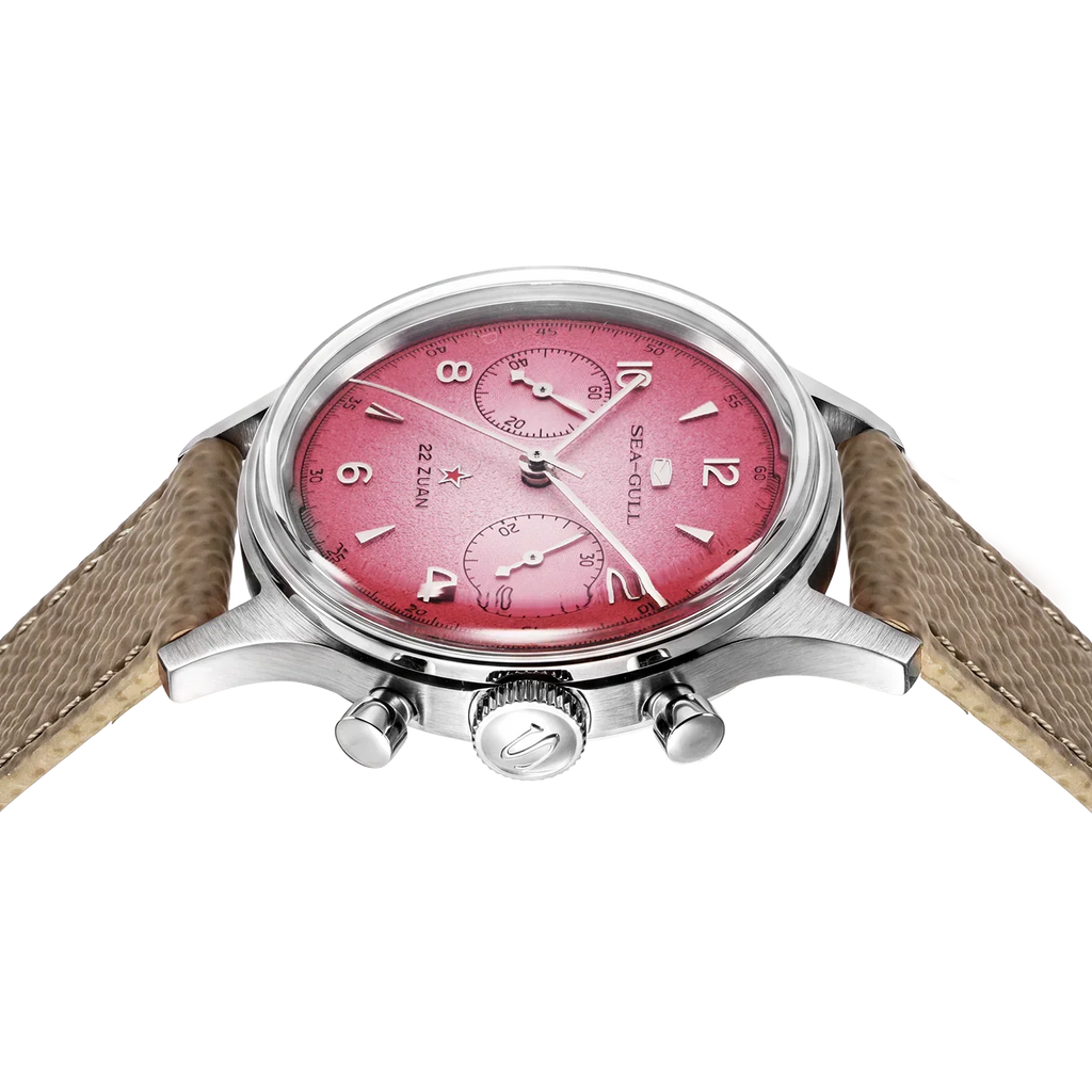 Seagull 1963 Aurora Edition Chronograph Watch 37.3mm