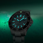 Ocean Series 200m Waterproof Matte Dial Diving Watch 44mm