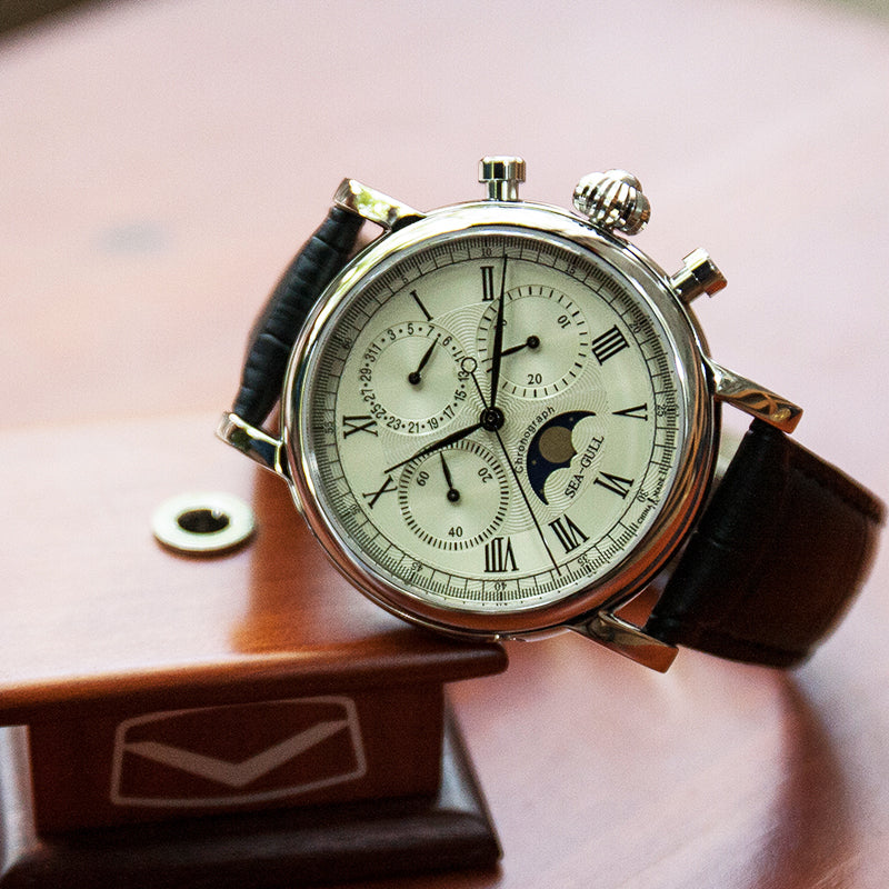 Extraordinary Series Multifunction Moon Phase Chronograph 41mm