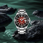 Ocean Series 200m Waterproof Matte Dial Diving Watch 44mm