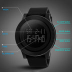 skmei-1142-multifunctional-men-outdoor-sports-noctilucent-waterproof-silica-gel-digital-watch-green