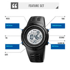 skmei-1773-triplicate-round-led-dual-time-digital-display-colorful-backlight-electronic-watchblack-white