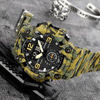 skmei-1965-stainless-steel-buckle-pu-strap-waterproof-electronic-watcharmy-green