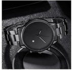 Armani Exchange Cayde AX2701 Men's Analog Watch – Black Dial with Black Stainless Steel Strap