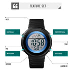 skmei-1497-fashion-simple-backlight-single-display-electronic-watch-timing-alarm-watchblack