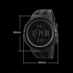 skmei-1251-men-fashionable-outdoor-50m-waterproof-sports-watch-digital-watch-with-pu-watchbandgold