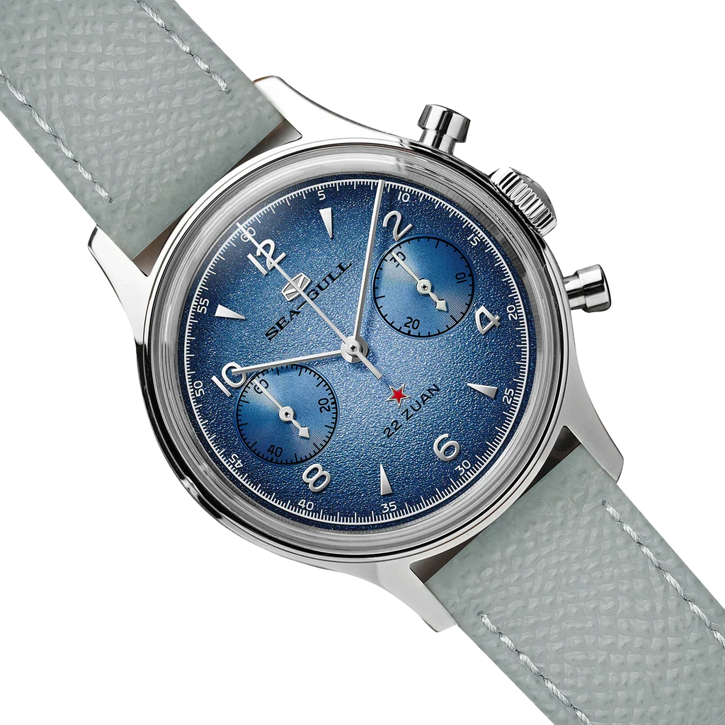 Seagull 1963 Aurora Edition Chronograph Watch 37.3mm