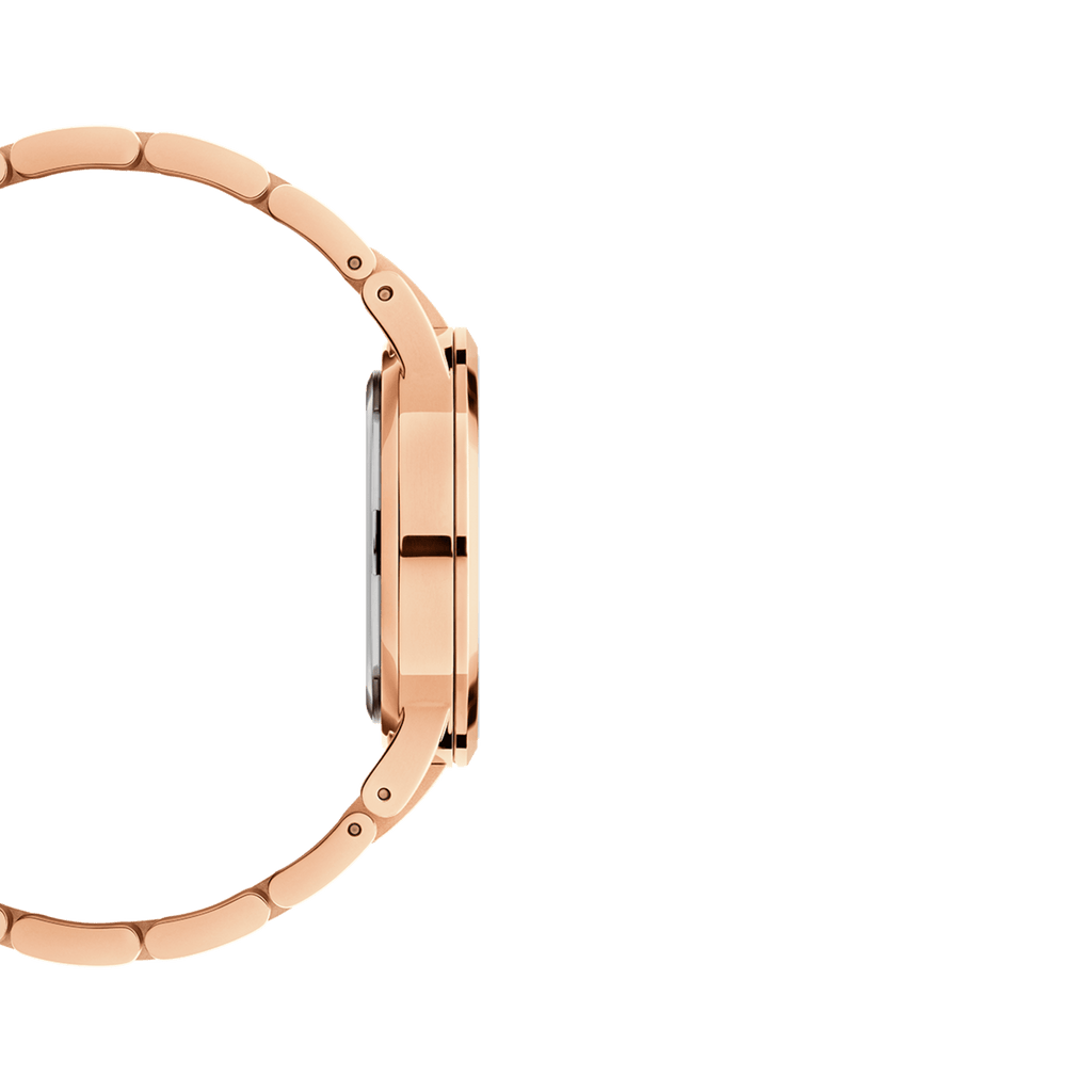 Iconic Link Black Rose Gold