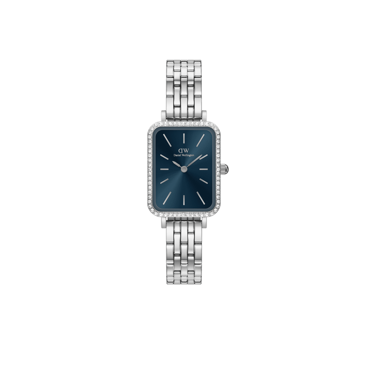 Quadro Lumine Bezel 5-Link Arctic Silver