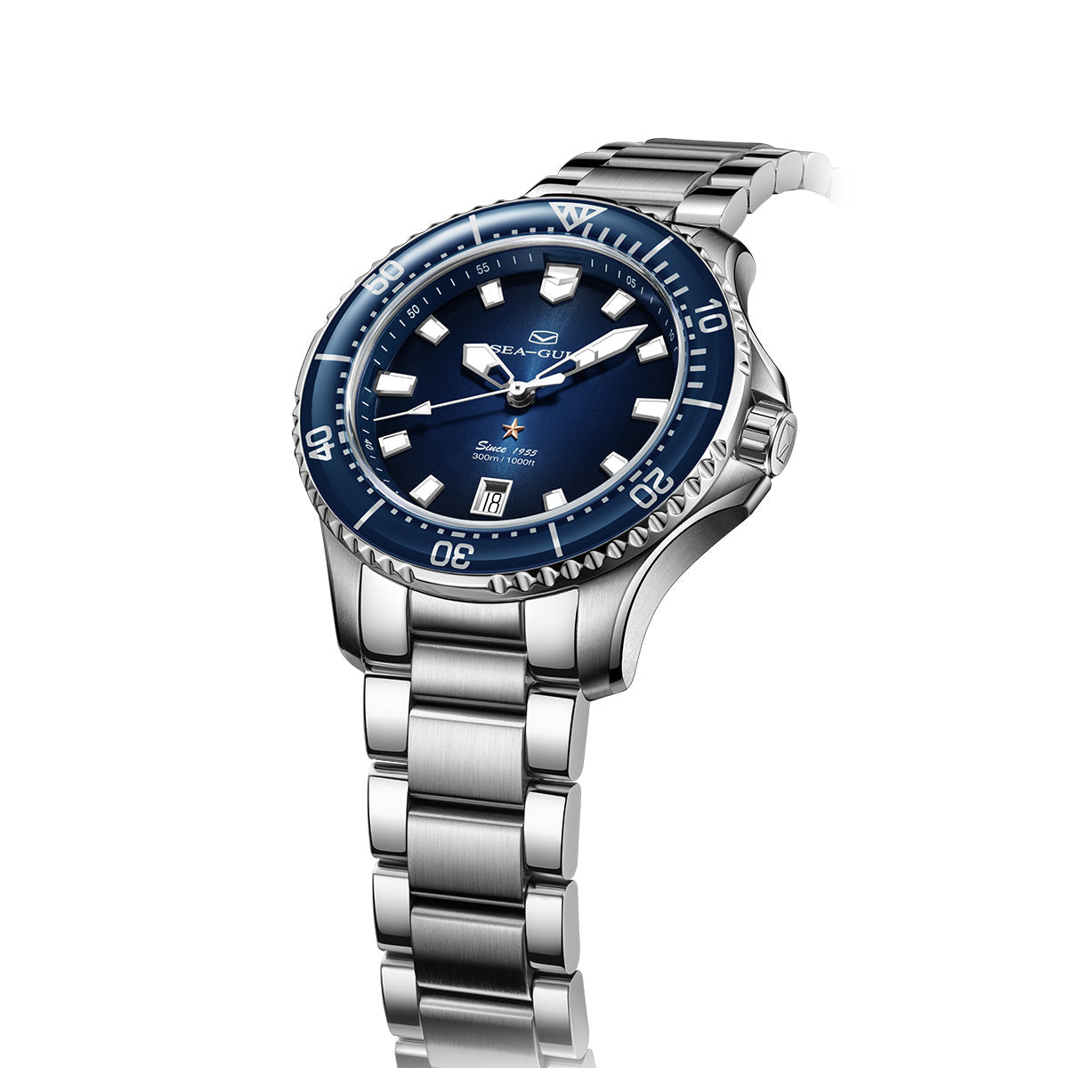 Ocean Series Pro 300m Waterproof Diving Watch 41mm