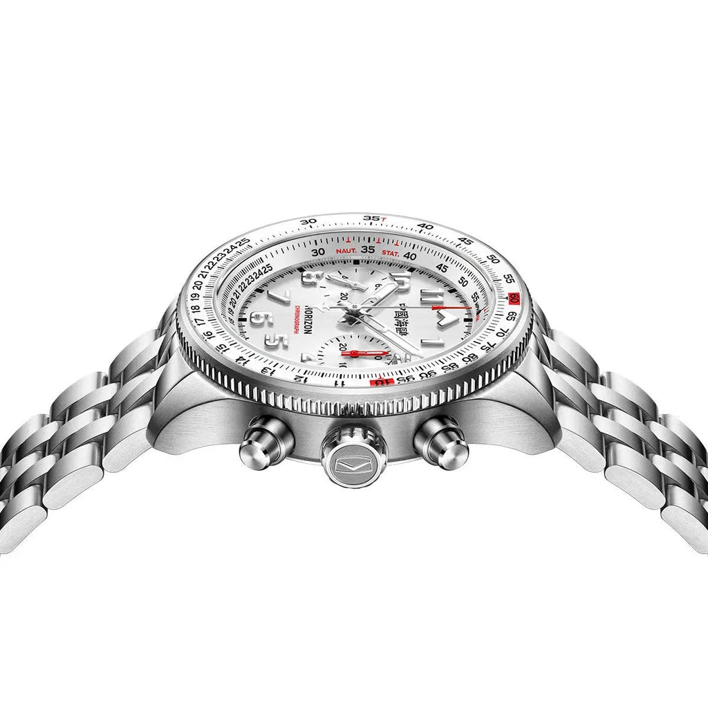 Aviation Series Tachymeter Chronograph Titanium Alloy Watch 43mm