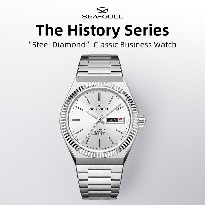 Bilingual Day-date Calendar Dress Watch 38mm