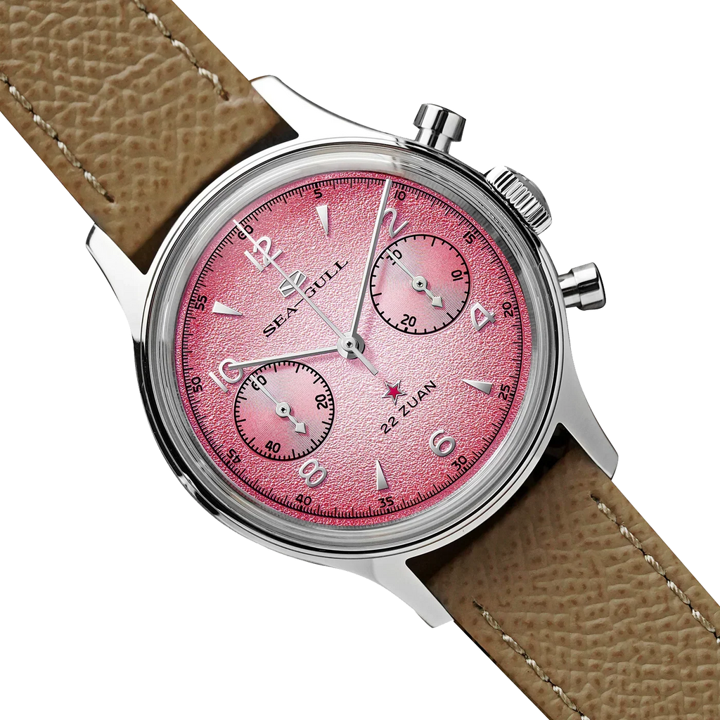 Seagull 1963 Aurora Edition Chronograph Watch 37.3mm
